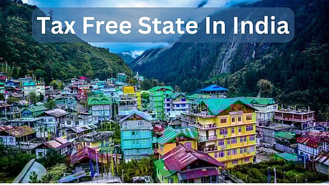 Tax Free State In India