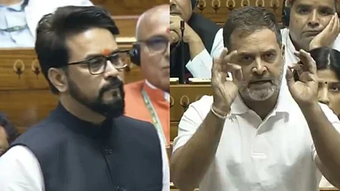 Rahul Gandhi vs Anurag Thakur: अनुराग ठाकूर यांनी शिवी दिली, मला त्यांची माफीही नको; संसदेत राहुल गांधी आणि भाजप नेत्यांमध्ये घमासान Video