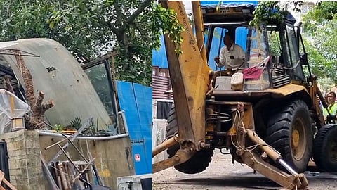 Worli Hit and Run Case Video: वरळी हिट अँड रन प्रकरणी पहिली मोठी कारवाई; जुहूतील तापस बारवर फिरवला बुलडोझर
