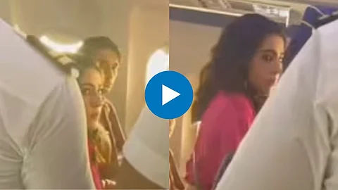 Sara Ali Khan Angry In Air Hostess