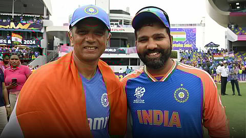 Rahul Dravid Statement:'त्यादिवशी रोहितने थांबवलं नसतं तर..',राहुल द्रविडने सांगितला वर्ल्डकप विजयाचा किस्सा