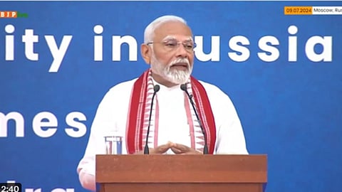 पंतप्रधान मोदींना मॉस्कोमध्ये आठवलं राज कपूरचं गाणं