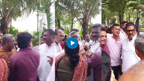 वरळीत मोठा राडा; ठाकरे गट आणि मनसैनिक भिडले, कार्यकर्त्यांनी एकमेकांची कॉलर धरली, VIDEO