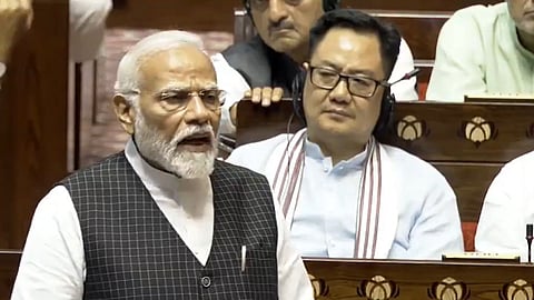 संविधान सर्वात मोठी प्रेरणा, जनतेचा आमच्यावर विश्वास; PM नरेंद्र मोदी राज्यसभेत नेमके काय म्हणाले?