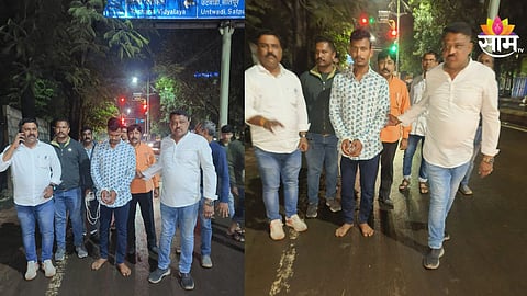 Nashik Crime: जेलमधून सुटताच 'रोड शो', आता भररस्त्यातून निघाली धिंड, नाशिकच्या 'बॉस'ला पोलिसांचा दणका; मिरवणूक आली अंगलट