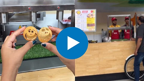 Emoji Pani Puri Viral Video