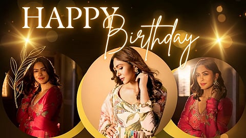 HBD Mrunal Thakur