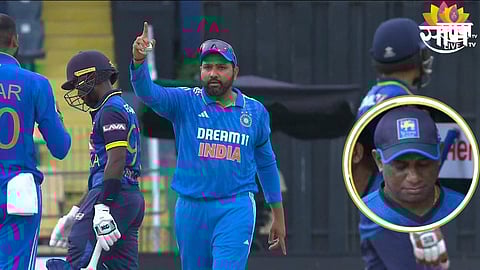 IND vs SL, 1st ODI: अति घाई, पॅव्हेलियनमध्ये नेई..आऊट नसतानाही बॅट्समन तंबूत परतला; जयसूर्याही भडकला- VIDEO