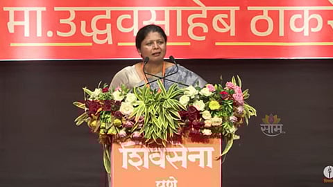 Sushma Andhare: मोठी बातमी! राष्ट्रवादीच्या २ जागांसह कोथरुड विधानसभेवर ठाकरे गटाचा दावा; जाहीर सभेत अंधारेंनी सांगून टाकलं