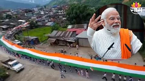 PM Modi: अरुणाचल प्रदेशातील नागरिकांची देशभक्ती पाहून PM मोदी खूश; शेअर केला खास व्हिडिओ