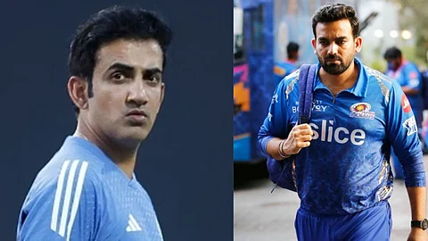 Gautam Gambhir and Zaheer Khan