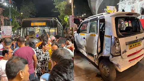 Mumbai Accident: लालबागमध्ये भीषण अपघात, मद्यधुंद प्रवाशाचा थिल्लरपणा, बेस्टने ९ जणांना चिरडलं, पाहा VIDEO