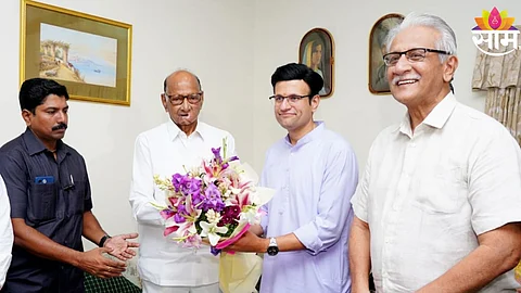 कोल्हापूरच्या आखाड्यात शरद पवारांचा 'डाव', समरजित देतील मुश्रीफ यांना आव्हान, काय आहे राजकीय समीकरण?