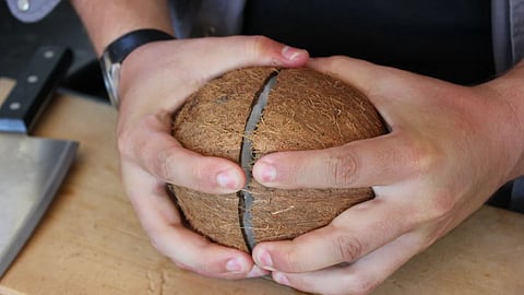 How to Break Coconut Easily