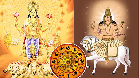 Venus And Sun Transit