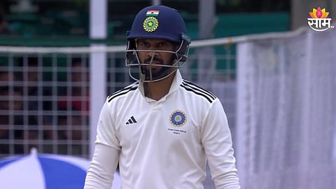 दुसऱ्याच चेंडूवर Ruturaj Gaikwad रिटायर्ड हर्ट! Duleep Trophy मध्ये नेमकं काय घडलं?