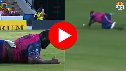 वजनदार खेळाडूची दमदार फिल्डींग! 140 KG वजनाच्या Rahkeem Cornwall ने डाईव्ह मारत अडवला बॉल- VIDEO
