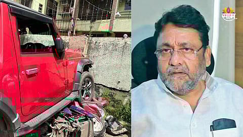 Sameer Khan Accident: मोठी बातमी! राष्ट्रवादीचे आमदार नवाब मलिक यांच्या जावयाचा अपघात, ICU मध्ये उपचार सुरु