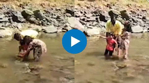 Ganpati Visarjan Viral Video