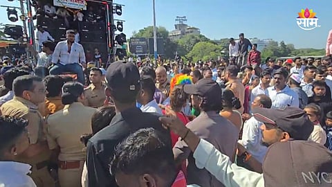 Pune Ganesh Visarjan: अलका चौकात मंडळाची मोठी गर्दी; पोलिसांकडून कार्यकर्त्यांना चोप, २४ तासानंतरही पुण्यात विसर्जन मिरवणुका सुरुच