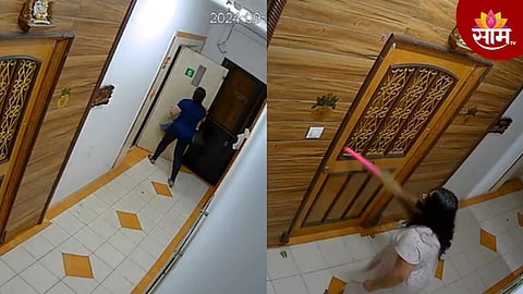 ती राडेबाज महिला मानसिक रुग्ण, सोसायटीतही घातला होता धुमाकूळ; अनेक VIDEO आले समोर