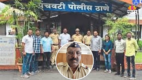 Nashik Crime : हटकल्याचा राग डोक्यात गेला, तरुणांच्या टोळक्याचा पोलीस अधिकाऱ्यावरच जीवघेणा हल्ला