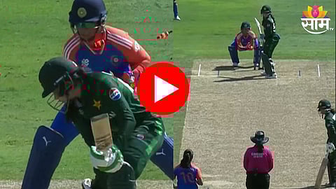 IND-W vs PAK-W: You Miss I Hit..! पहिलीच ओव्हर अन् रेणुकाच्या In Swinger वर फेरोजाची दांडी गुल