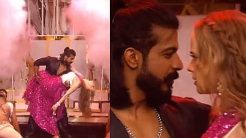 Irina and Vaibhav Dance Perfomance Bigg Boss Marathi