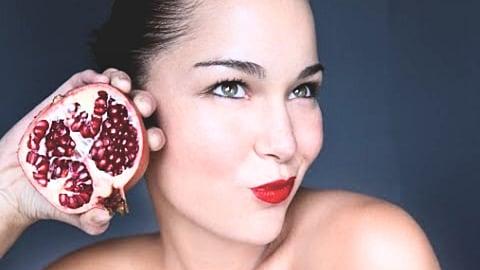pomegranate face mask