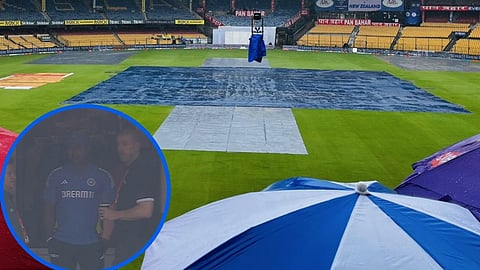 IND vs NZ: बंगळुरुत पावसाची बॅटिंग! सामना केव्हा सुरु होणार? वाचा लेटेस्ट अपडेट