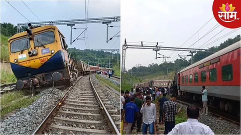 आठवडाभरातच दुसरा मोठा रेल्वे अपघात, आसाम-अगरताळा- एलटीटी एक्स्प्रेसचे 8 डबे रुळावरून घसरले