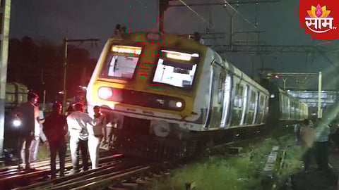 मध्य रेल्वेवर मोठा अपघात! लोकलचा डबा रुळावरून घसरला; प्रवाशांचे हाल