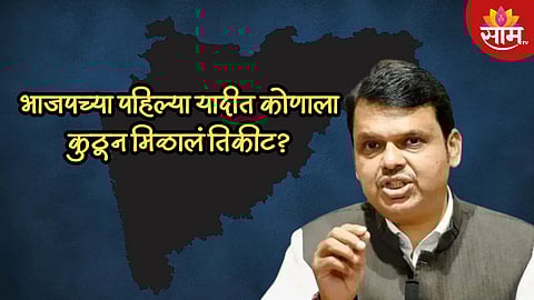 फडणवीस, बावनकुळे ते चव्हाण, दानवे, महाजन; भाजपच्या पहिल्या यादीत कोण? कोणाला कुठून मिळालं तिकीट? वाचा एका क्लिकवर