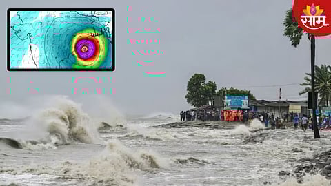 'दाना' चक्रीवादळ या राज्यांमध्ये धडकणार, 120 किमी वेगाने वाहणार वारे; कुठे आदळणार? वाचा