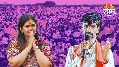 पंकजा मुंडेंचा समर्थक जरांगेच्या गोटात; राजेंद्र म्हस्के बीडमधून निवडणूक लढणार?