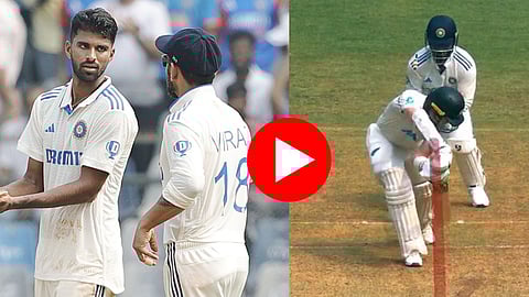 IND vs BAN: विराटचा मास्टरप्लान अन् Washington च्या 'सुंदर' बॉलवर टॉम लेथमची बत्ती गुल- VIDEO