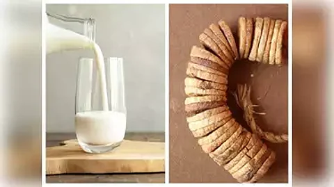 Anjeer Soaked In Milk