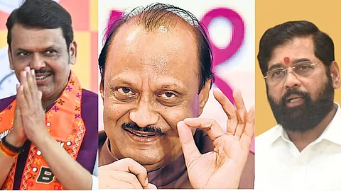 Devendra Fadnavis Ajit Pawar and Eknath Shinde