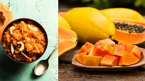 Papaya halwa