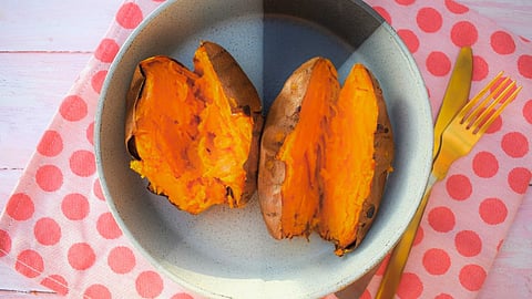 sweet potato benefits for dry skin