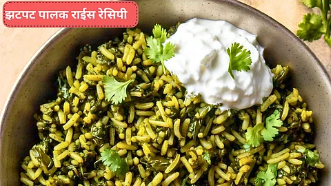 Healthy Palak Rice