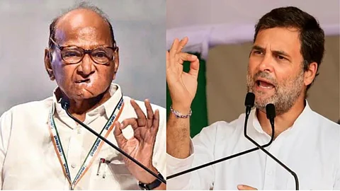 Sharad Pawar And Rahul Gandhi