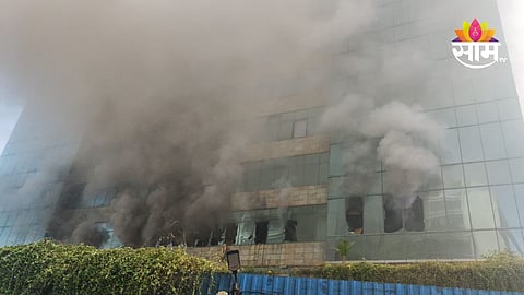 Mumbai Fire: वरळीमध्ये इमारतीला भीषण आग, अग्निशमन दलाच्या १० गाड्या घटनास्थळी
