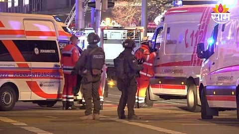 Germany Attack: जर्मनीतील ख्रिसमस मार्केटवर हल्ला, कारने अनेकांचा चिरडलं; दोघांचा मृत्यू तर ६८ जखमी