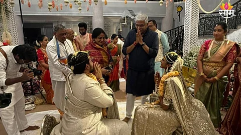 PV Sindhu Marriage: फुलराणीचं शुभ मंगल सावधान! पीव्ही सिंधूच्या विवाह सोहळ्यातील फोटो व्हायरल
