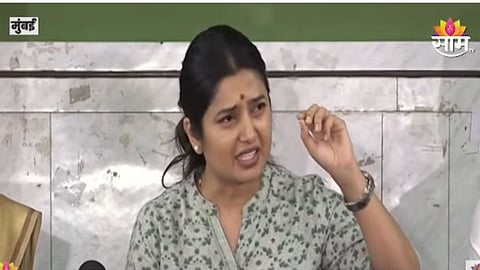 Actress Prajakta Mali