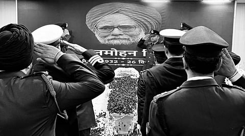 manmohan singh last rites