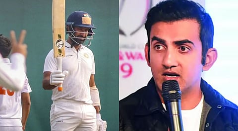 Gautam Gambhir on Cheteshwar Pujara
