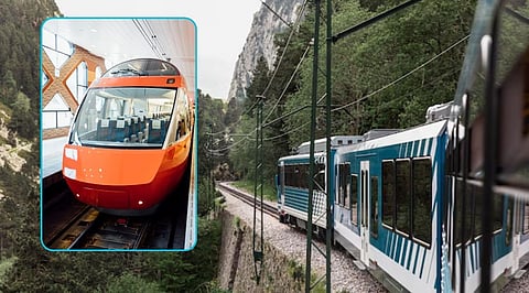 Malanggad Funicular Train