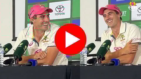 Pat Cummins: कमिन्सच्या मुलाने असं काही केलं की प्रेस कॉन्फ्रेन्स थांबवावी लागली; नेमकं काय घडलं? पाहा VIDEO